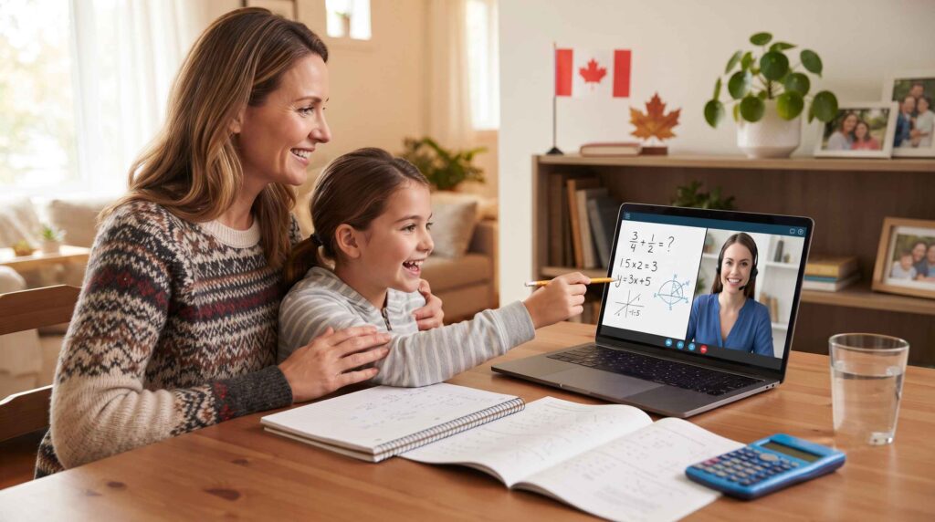 Math tutor for Canadian students