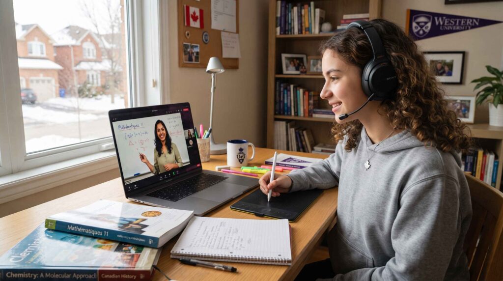 Online High School Tutor in Canada