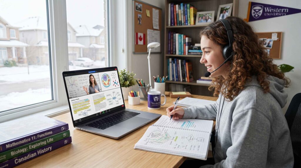 Online High School Tutor in Canada