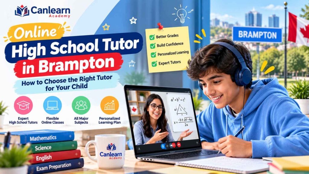Online High School Tutor in Brampton